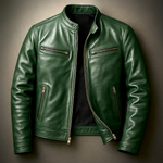 Marius | Blouson col montant effet vieilli