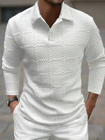 Lucien | Polo texturé jacquard