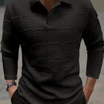 Lucien | Polo texturé jacquard